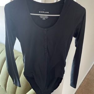Everlane Henley bodysuit